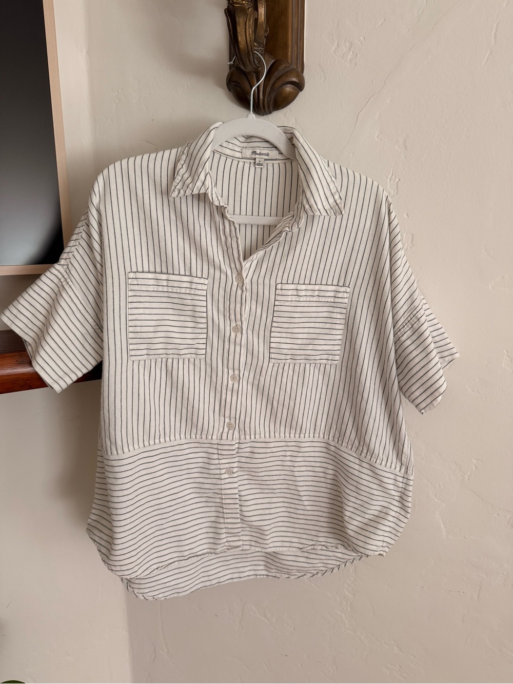 Madewell Flannel Cotton Courier Shirt Small